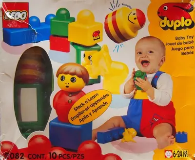LEGO DUPLO 2082 Medium Stack 'n' Learn Set set