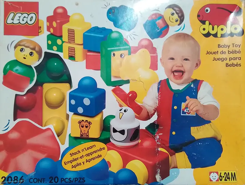 LEGO DUPLO 2086 XLarge Stack 'n' Learn Set set