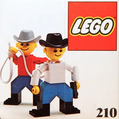 LEGO Building Set with People 210 Cowboys set