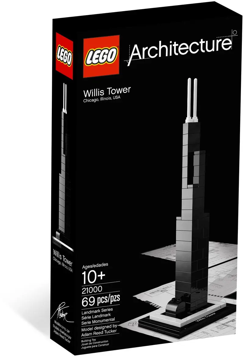 LEGO Architecture 21000 Sears Tower set, image 4