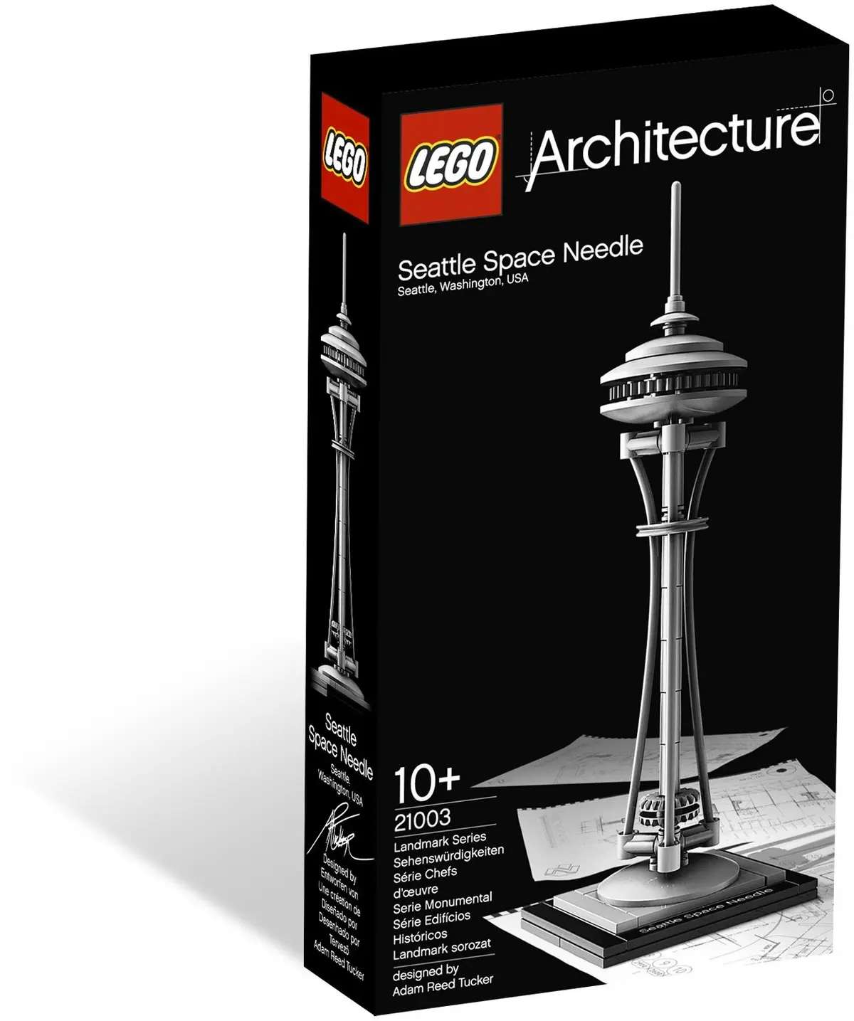 LEGO Architecture 21003 Seattle Space Needle set, image 5