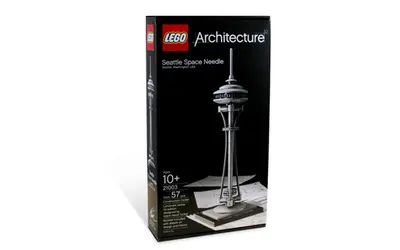 LEGO Architecture 21003 Seattle Space Needle set, image 4