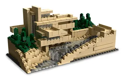 LEGO Architecture 21005 Fallingwater set, image 2