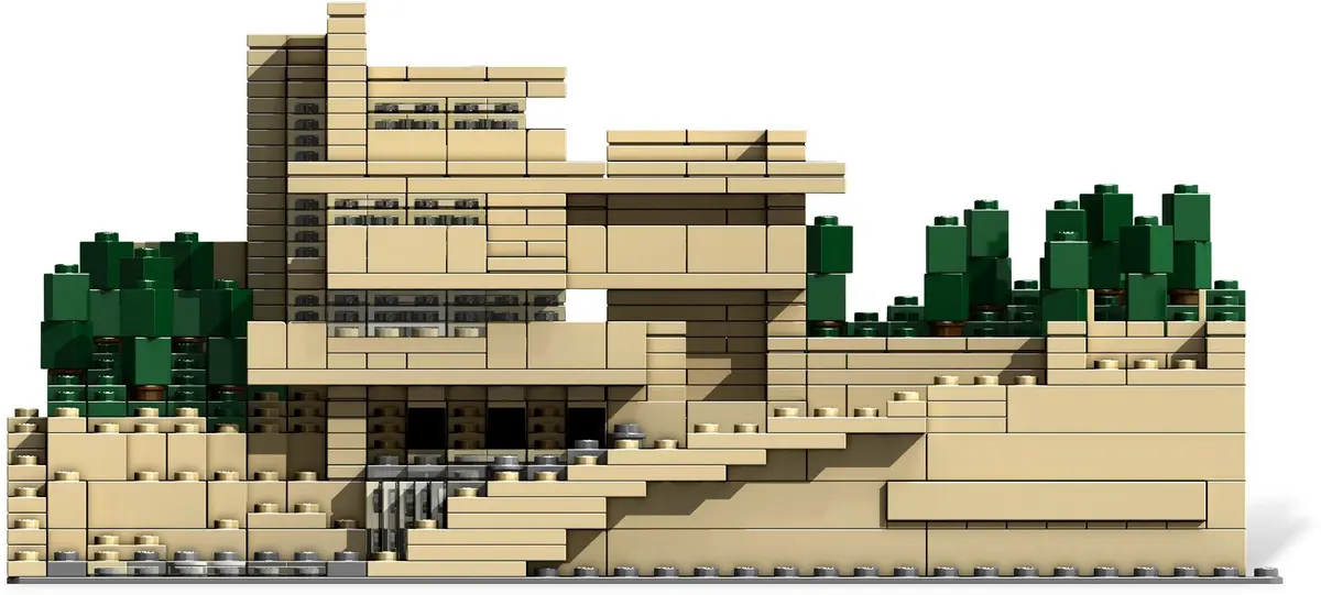 LEGO Architecture 21005 Fallingwater set, image 6