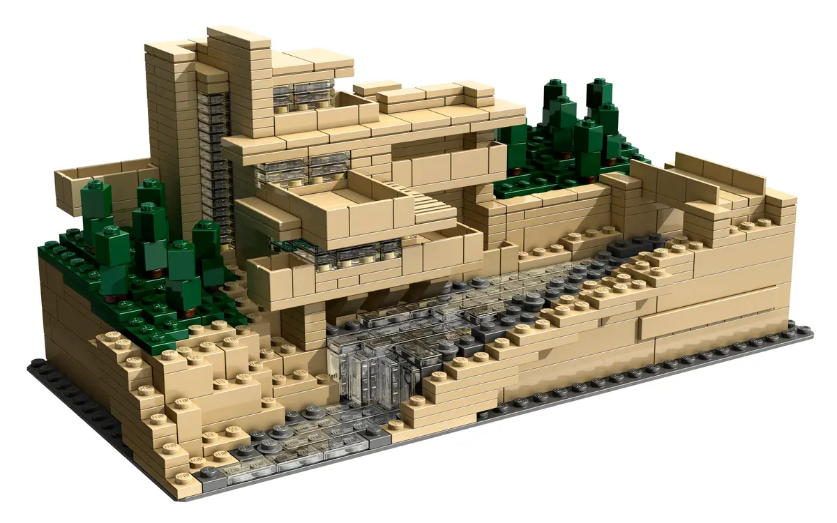 LEGO Architecture 21005 Fallingwater set, image 3