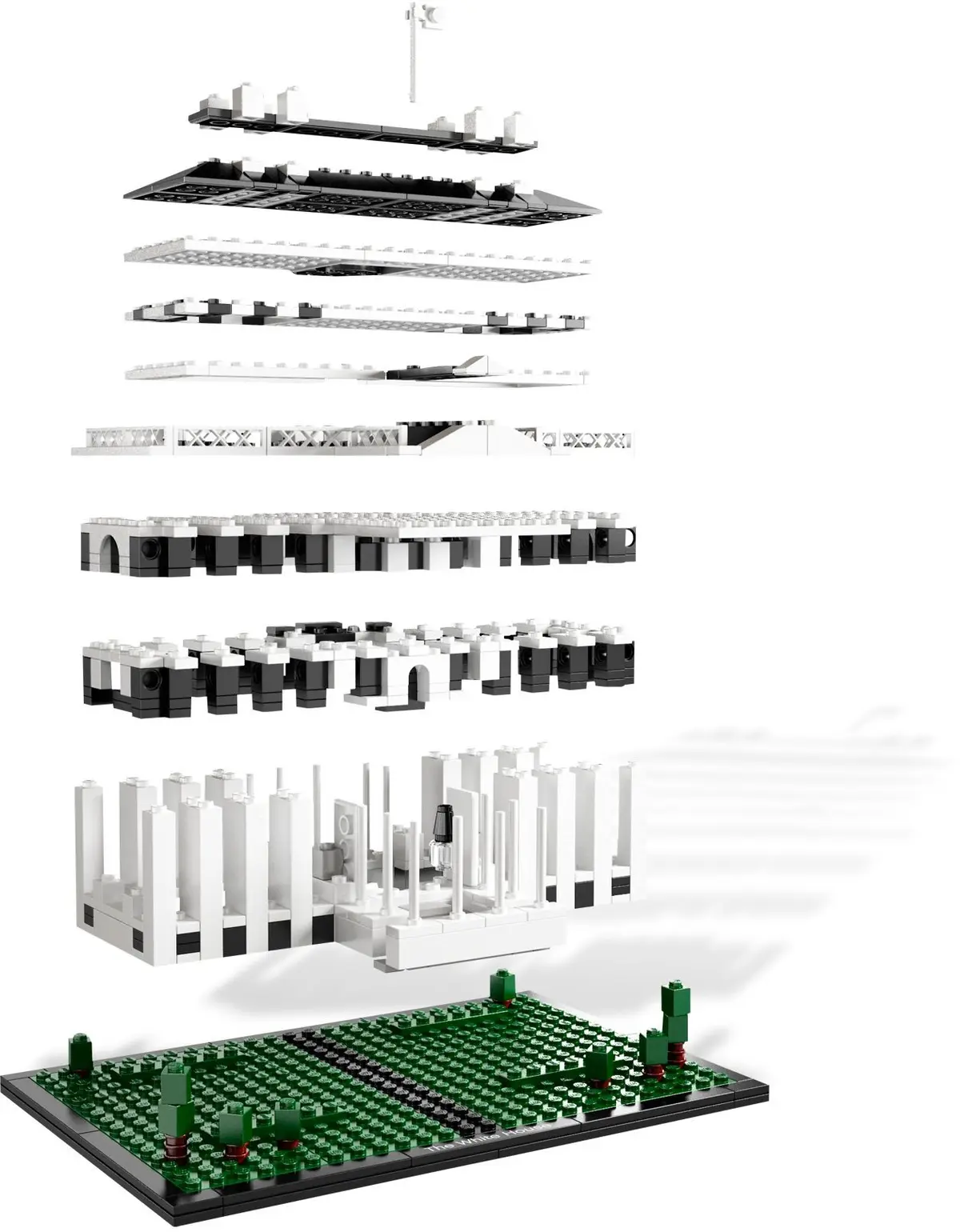 LEGO Architecture 21006 The White House set, image 11