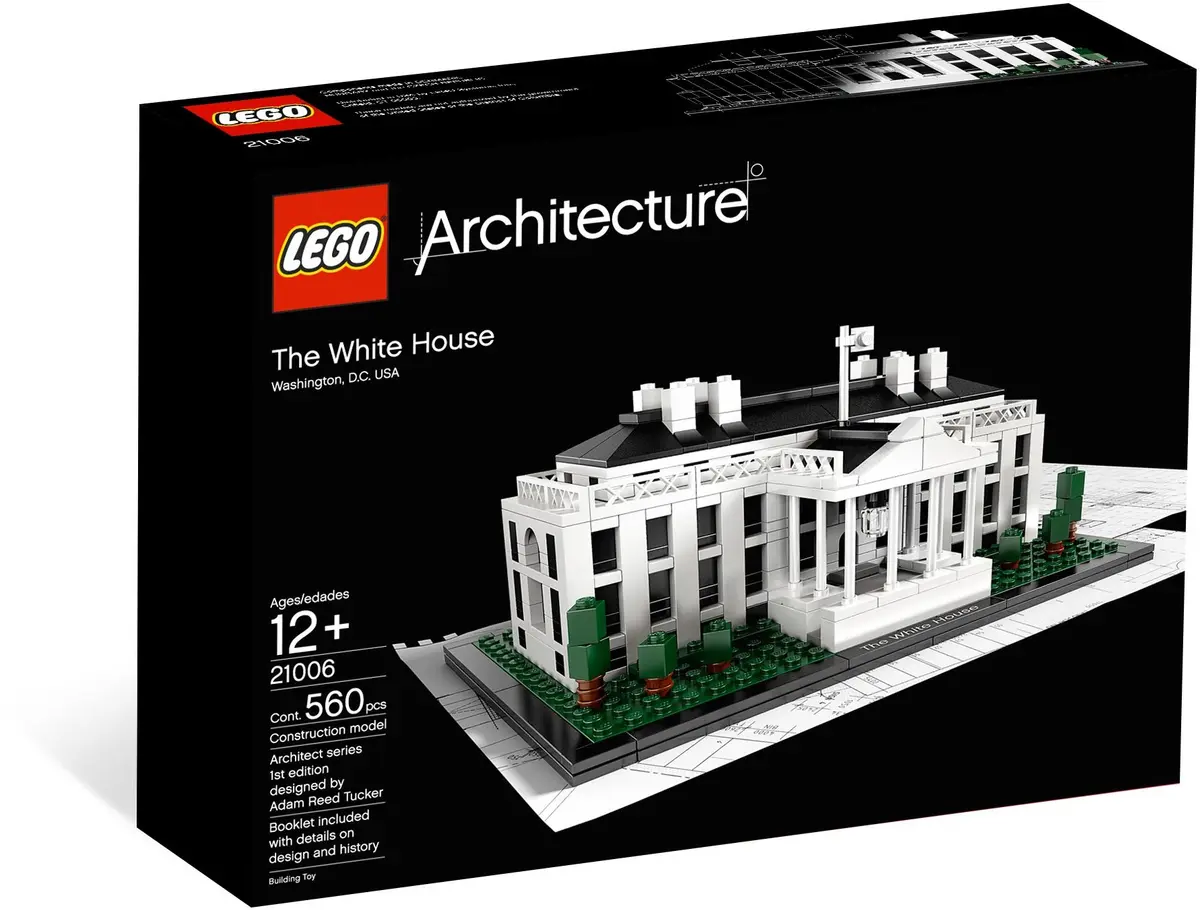 LEGO Architecture 21006 The White House set, image 8