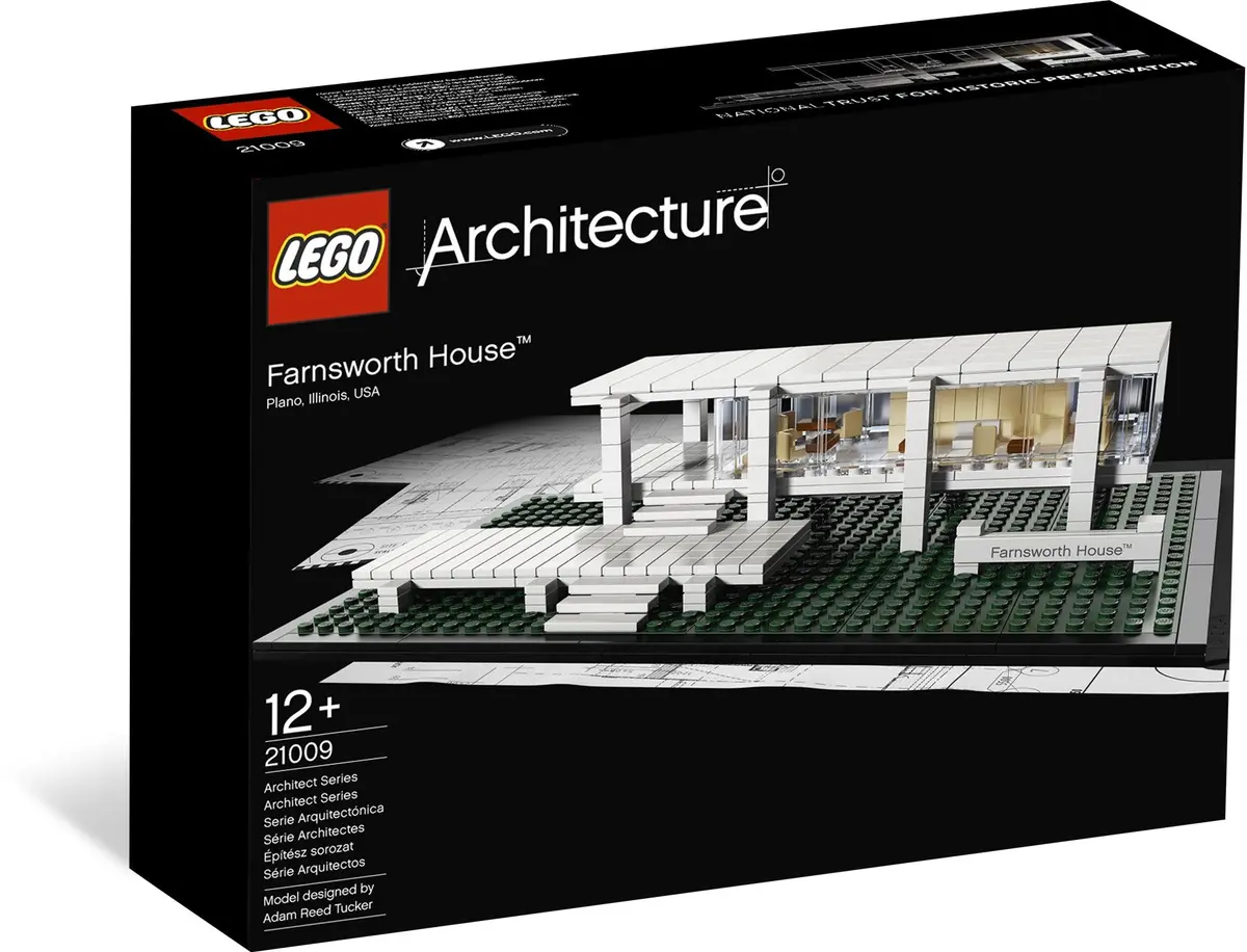 LEGO Architecture 21009 Farnsworth House set, image 8