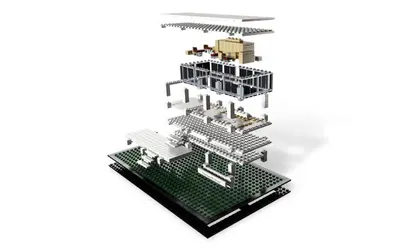 LEGO Architecture 21009 Farnsworth House set, image 7