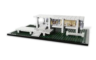 LEGO Architecture 21009 Farnsworth House set, image 2