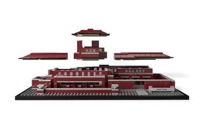 LEGO Architecture 21010 Robie House set, image 7