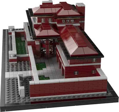LEGO Architecture 21010 Robie House set, image 17