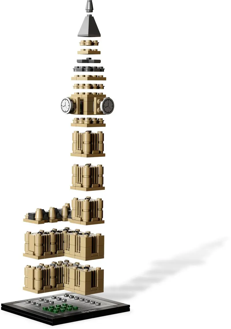 LEGO Architecture 21013 Big Ben set, image 4