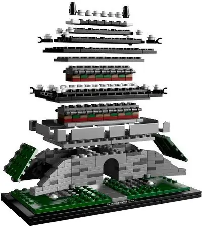 LEGO Architecture 21016 Sungnyemun set, image 5