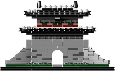 LEGO Architecture 21016 Sungnyemun set, image 3
