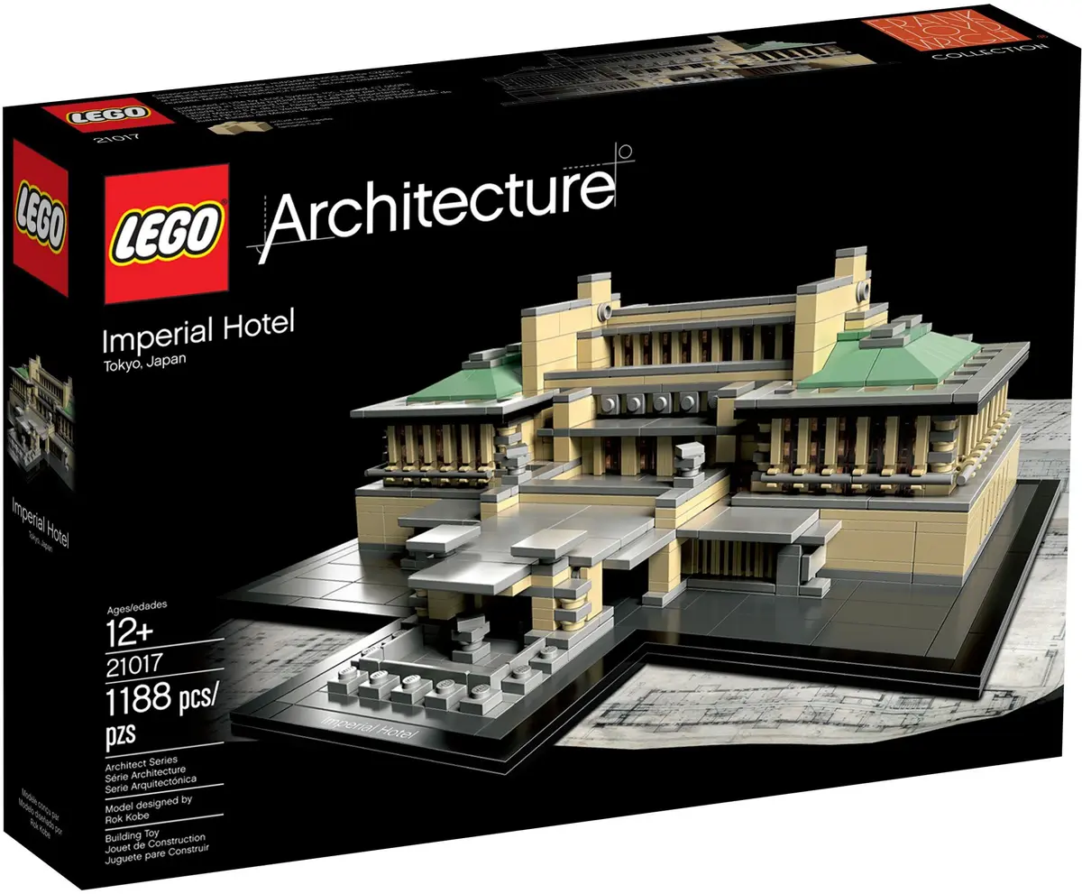 LEGO Architecture 21017 Imperial Hotel set, image 2