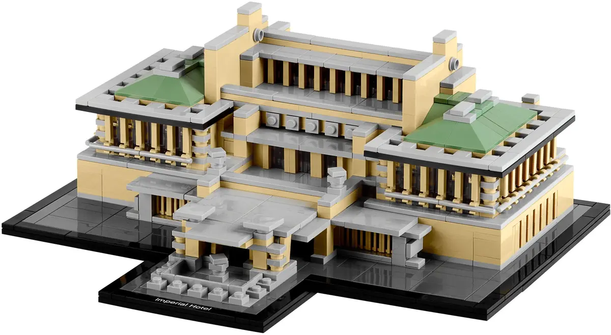 LEGO Architecture 21017 Imperial Hotel set, image 7