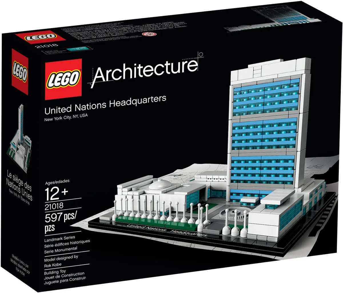 LEGO Architecture 21018 United Nations Headquarters set, image 2