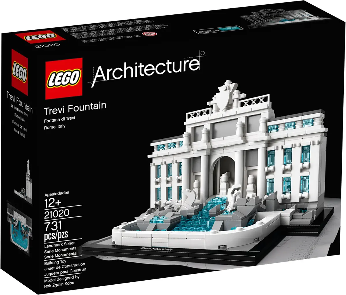 LEGO Architecture 21020 Trevi Fountain set, image 2