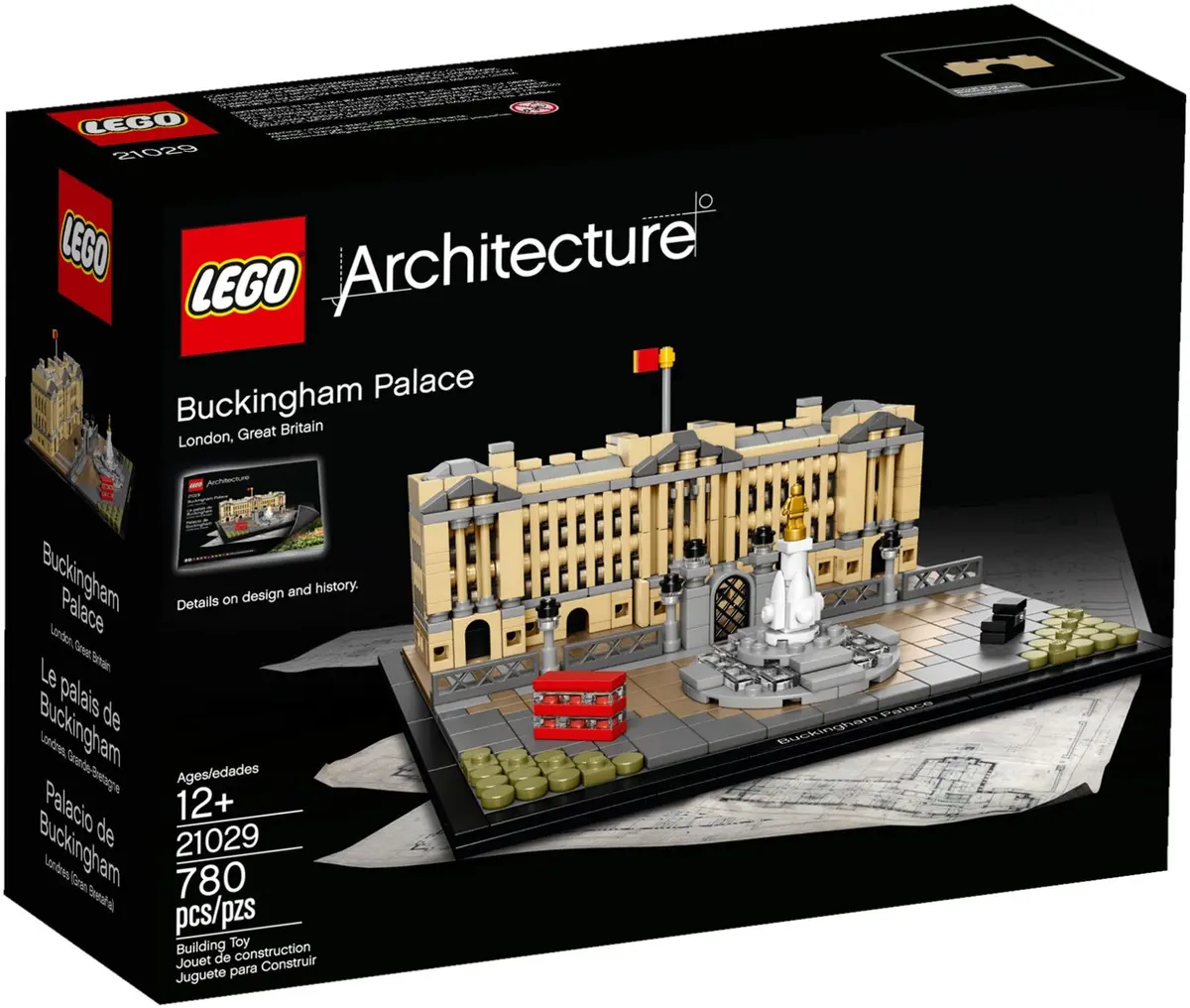 LEGO Architecture 21029 Buckingham Palace set, image 2