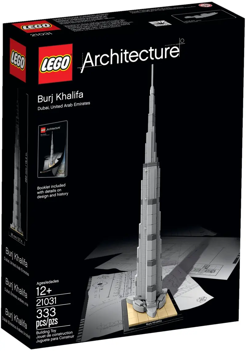 LEGO Architecture 21031 Burj Khalifa set, image 2