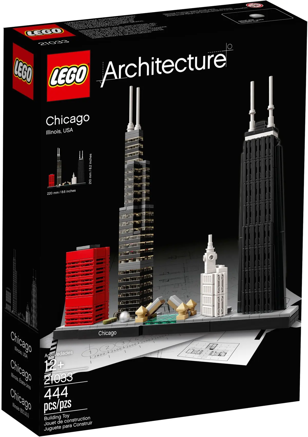 LEGO Architecture 21033 Chicago set, image 2