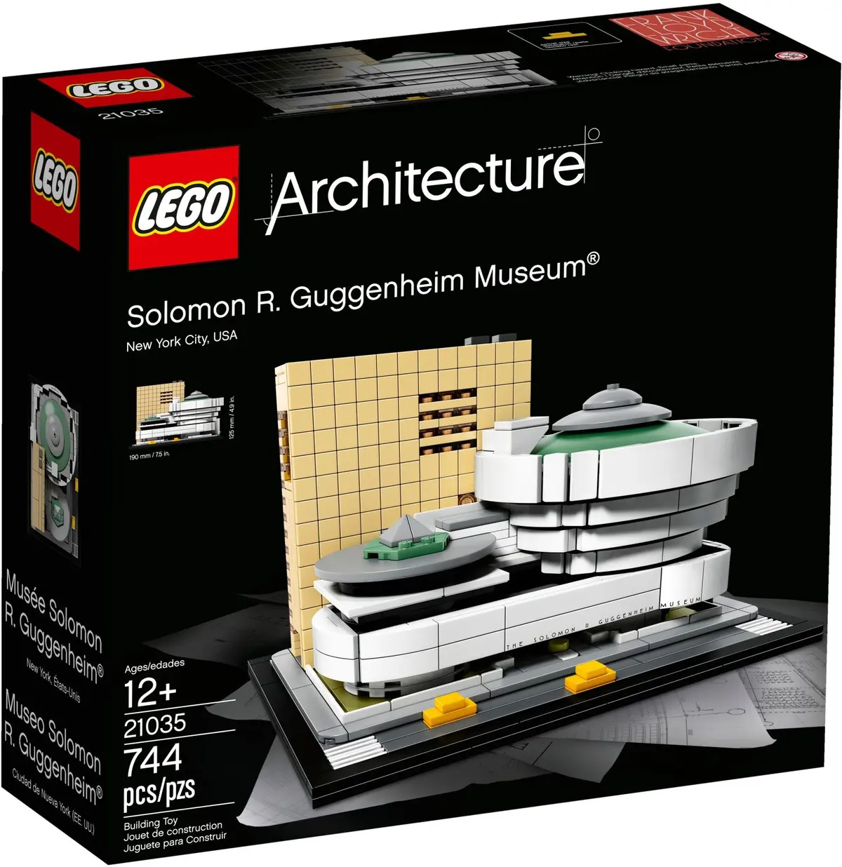 LEGO Architecture 21035 Solomon R. Guggenheim Museum set, image 2