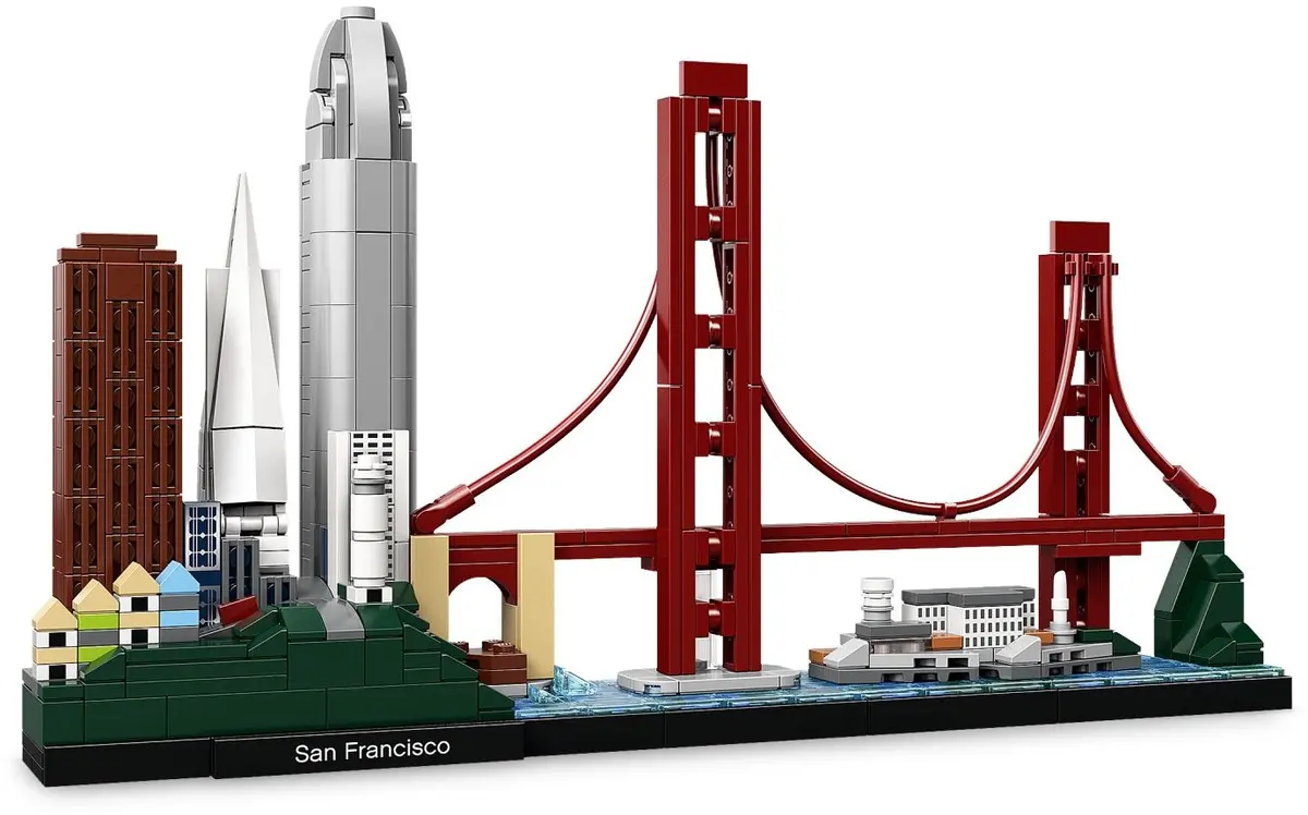 LEGO Architecture 21043 San Francisco set, image 3