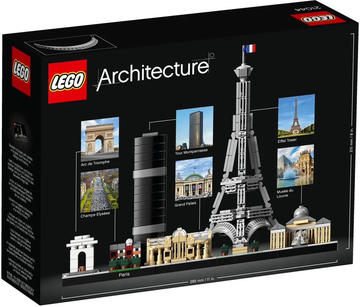 LEGO Architecture 21044 Paris set, image 5