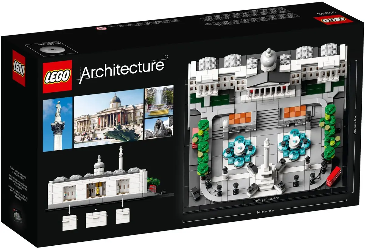 LEGO Architecture 21045 Trafalgar Square set, image 7