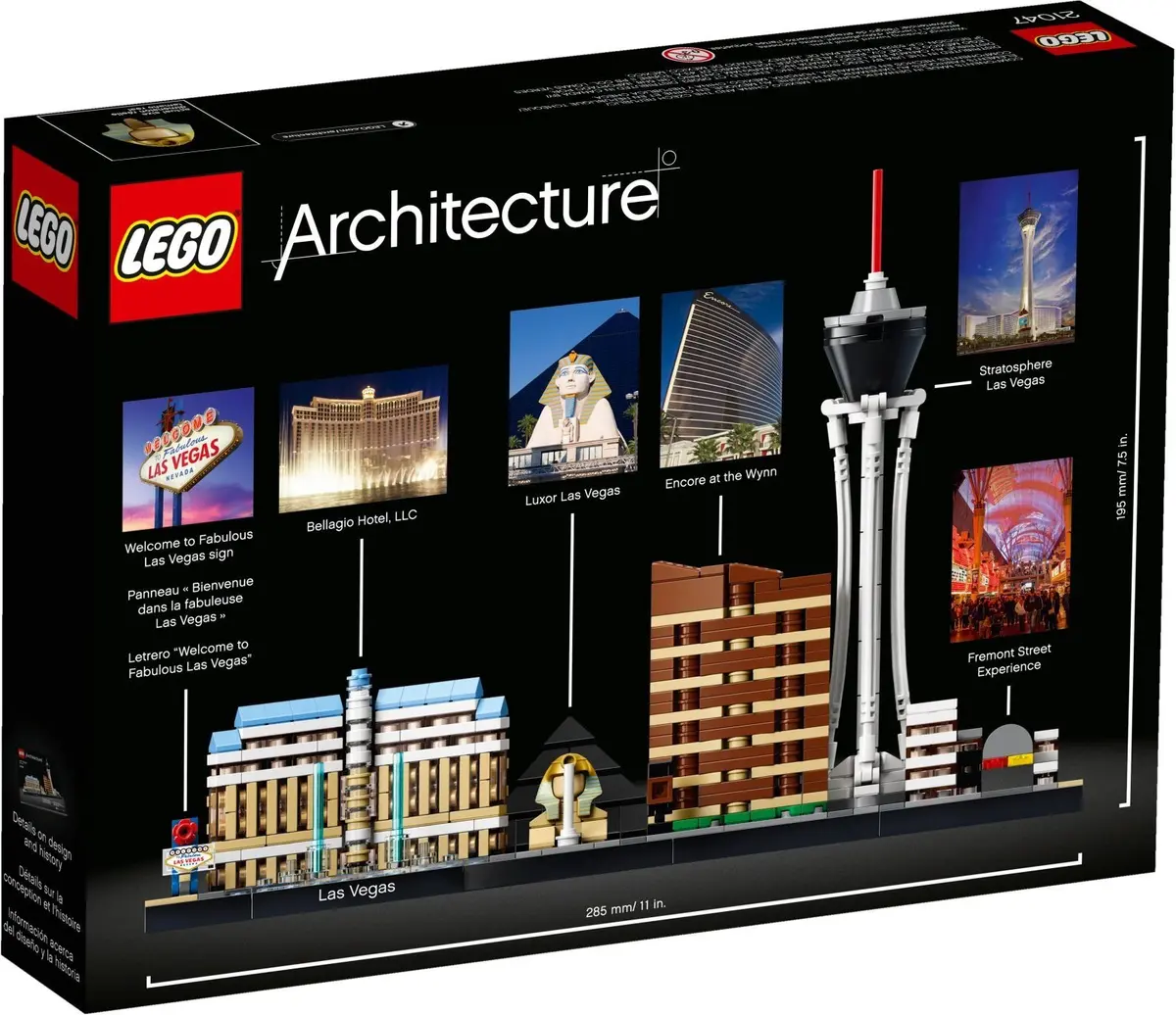 LEGO Architecture 21047 Las Vegas set, image 3