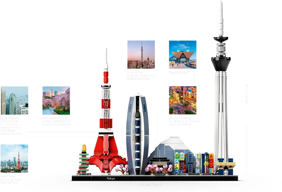 LEGO Architecture 21051 Tokyo set, image 4