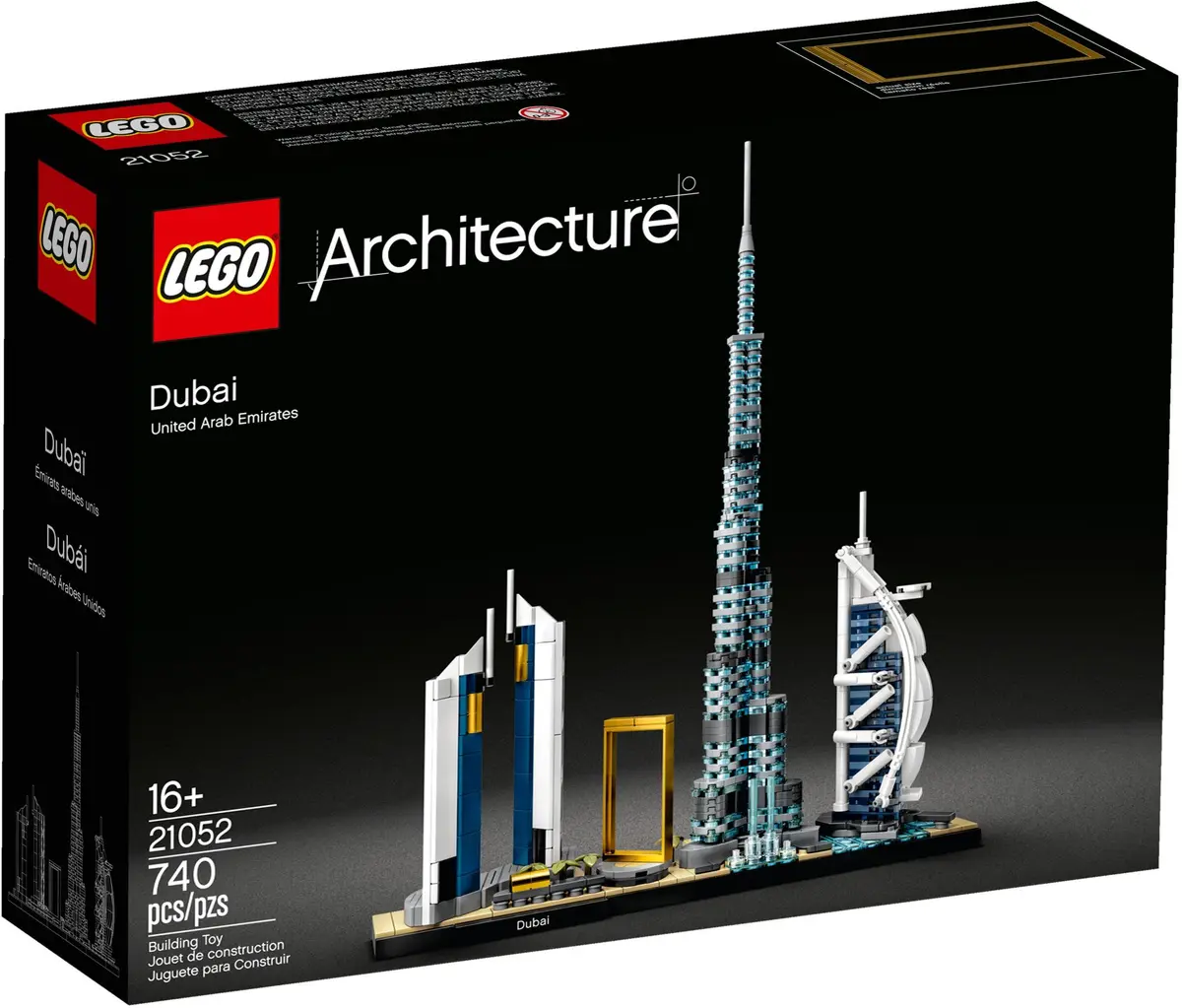 LEGO Architecture 21052 Dubai set, image 2