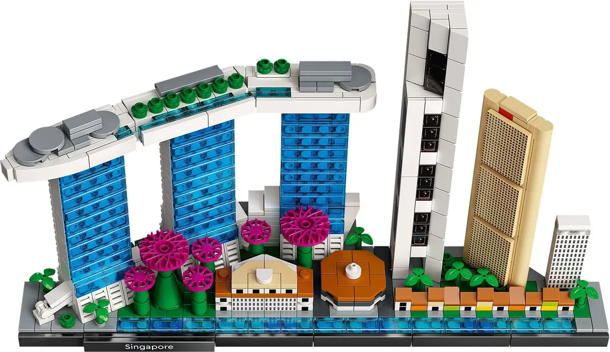 LEGO Architecture 21057 Singapore set, image 4