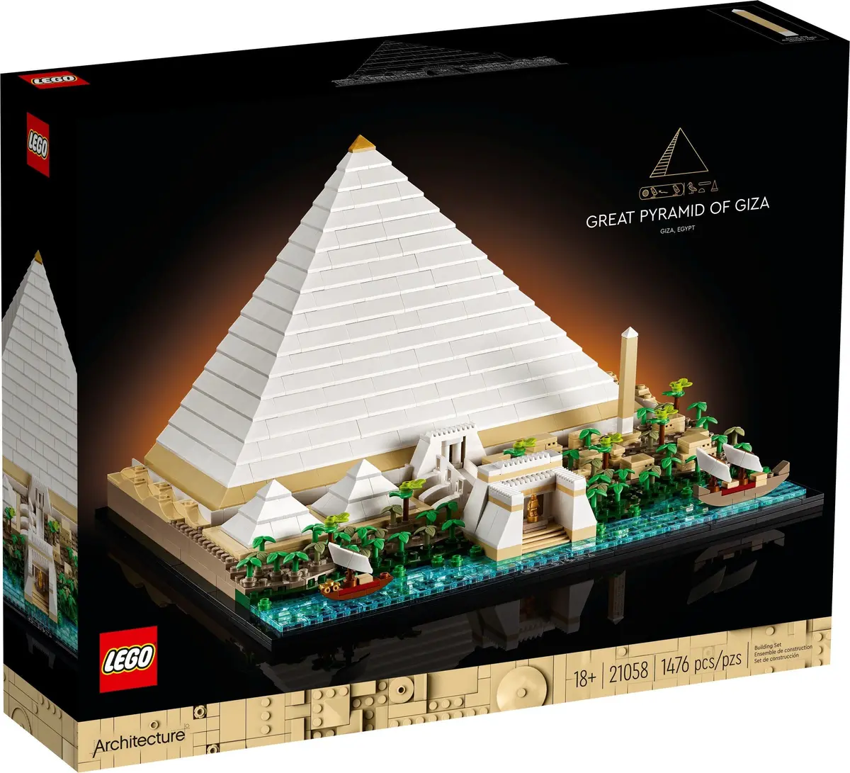 LEGO Architecture 21058 The Great Pyramid of Giza set, image 2