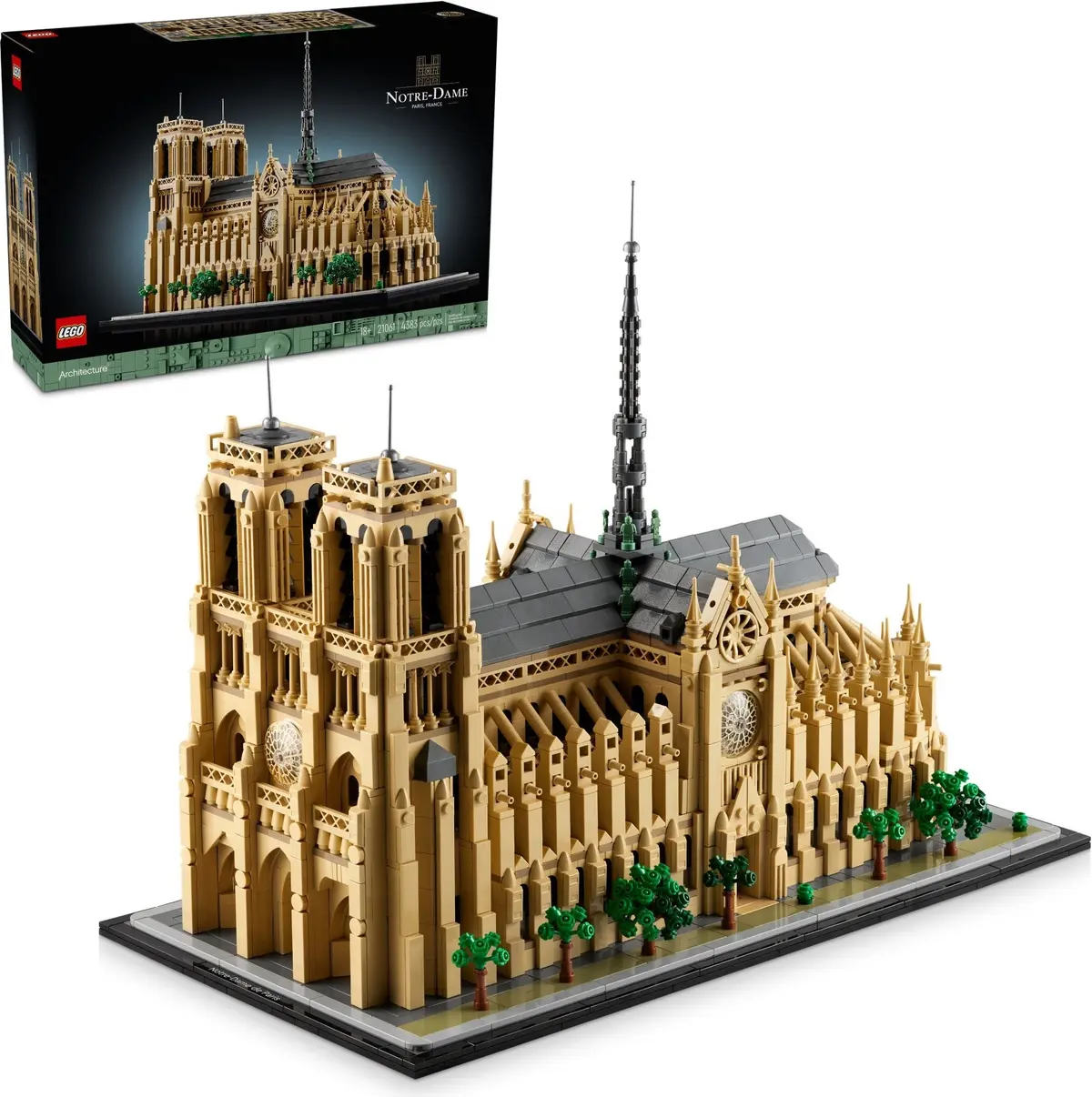 LEGO Architecture 21061 Notre-Dame de Paris set, image 10