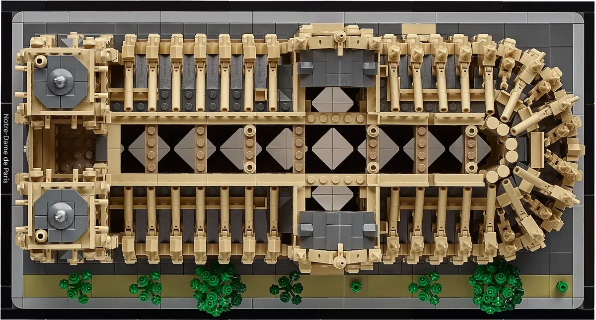 LEGO Architecture 21061 Notre-Dame de Paris set, image 8