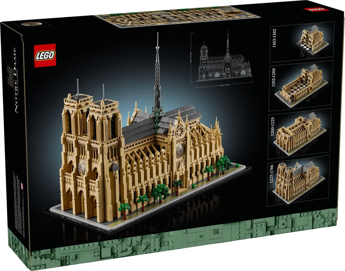 LEGO Architecture 21061 Notre-Dame de Paris set, image 9