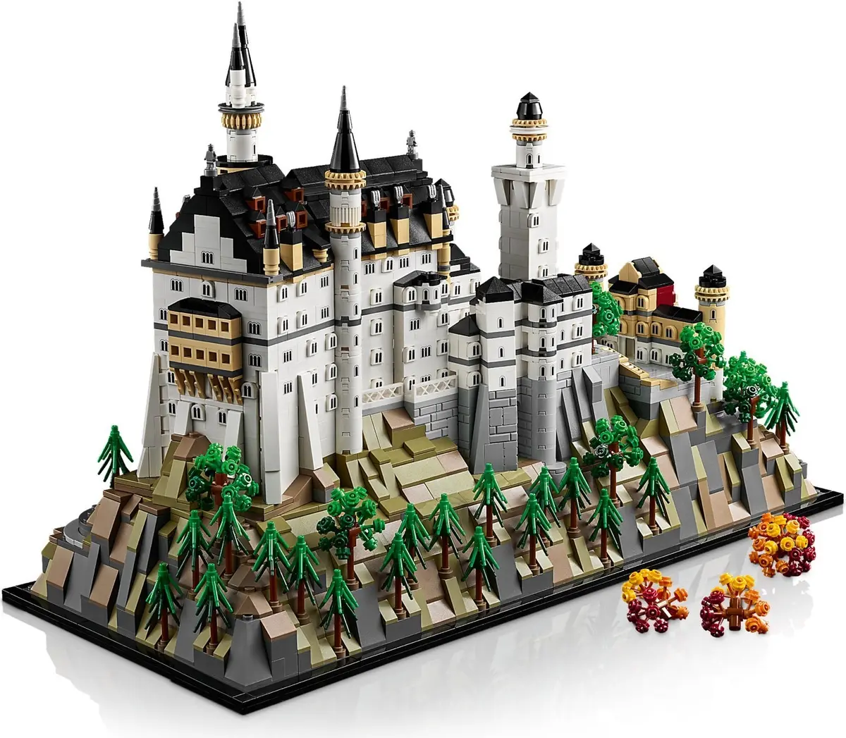 LEGO Architecture 21063 Neuschwanstein Castle set, image 14