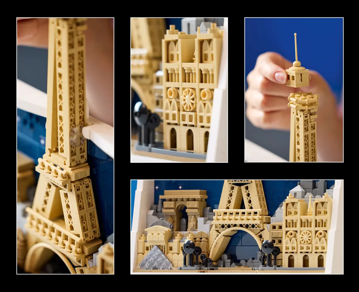 LEGO Architecture 21064 Paris - City of Love set, image 8