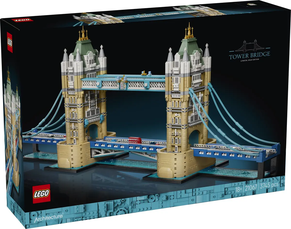 LEGO Architecture 21067 Tower Bridge set, image 2