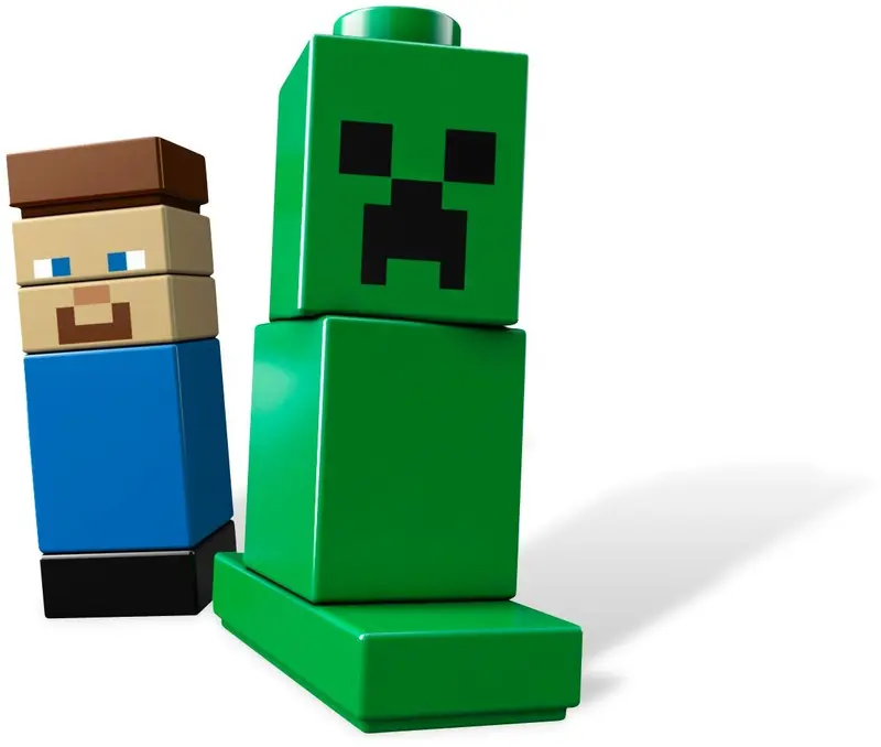 LEGO Ideas 21102 Minecraft Micro World - The Forest set, image 4