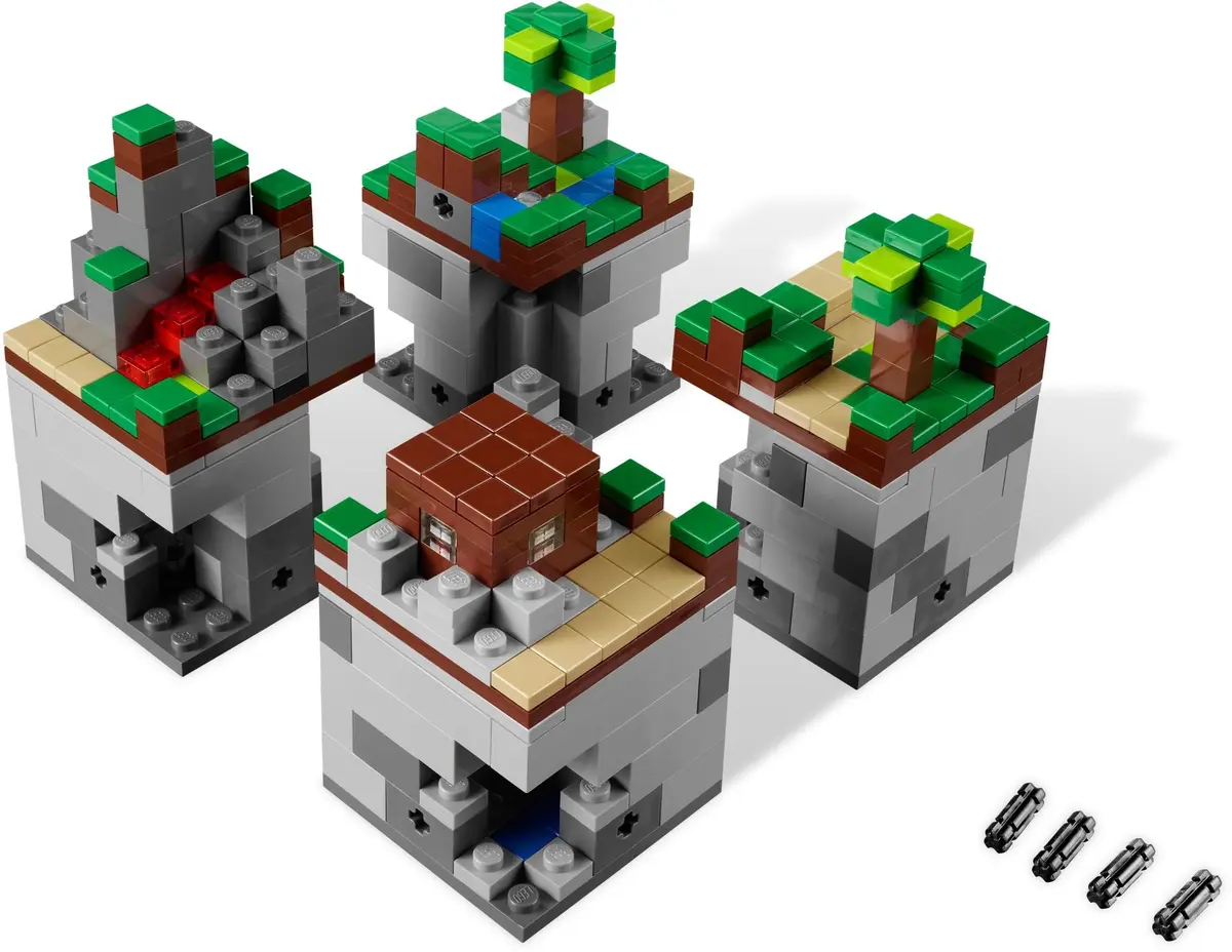 LEGO Ideas 21102 Minecraft Micro World - The Forest set, image 5