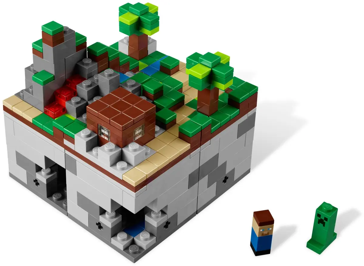 LEGO Ideas 21102 Minecraft Micro World - The Forest set