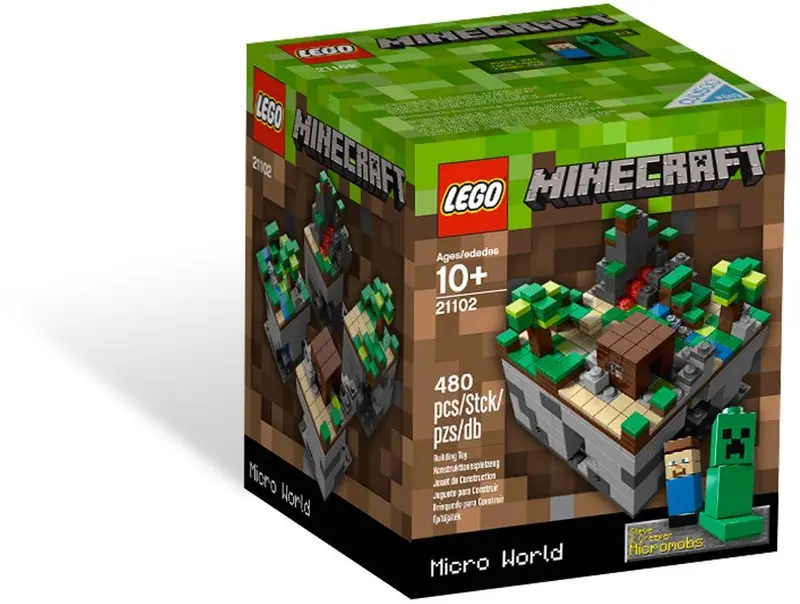 LEGO Ideas 21102 Minecraft Micro World - The Forest set, image 2
