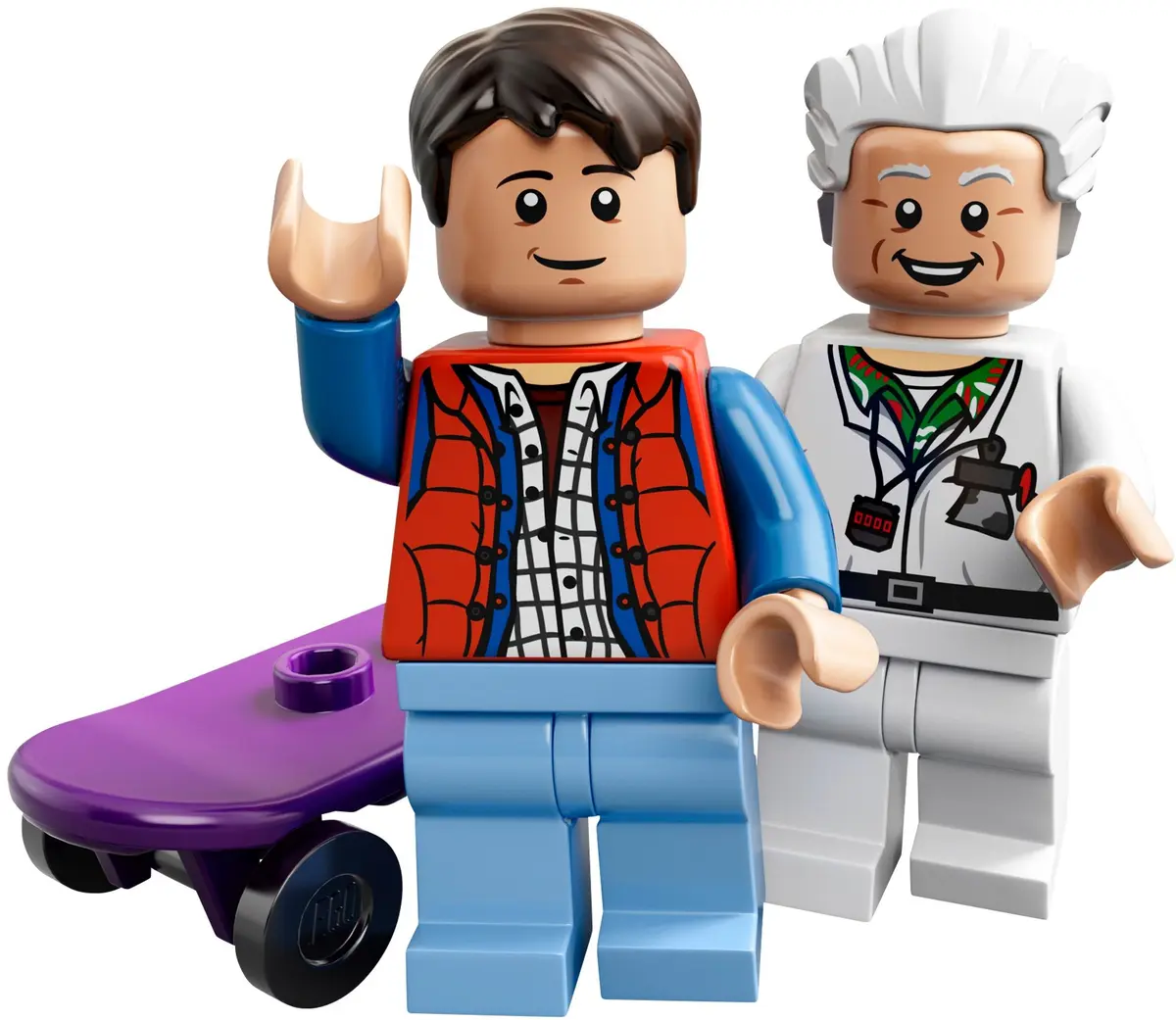 LEGO Ideas 21103 The DeLorean Time Machine set, image 3