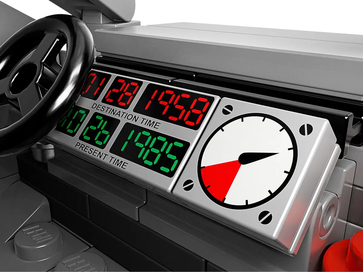 LEGO Ideas 21103 The DeLorean Time Machine set, image 5