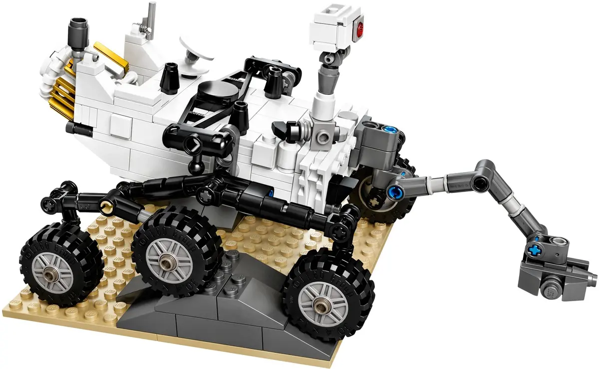 LEGO Ideas 21104 NASA Mars Science Laboratory Curiosity Rover set, image 3
