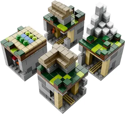 LEGO Minecraft 21105 Micro World - The Village set, image 7