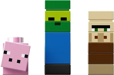 LEGO Minecraft 21105 Micro World - The Village set, image 13